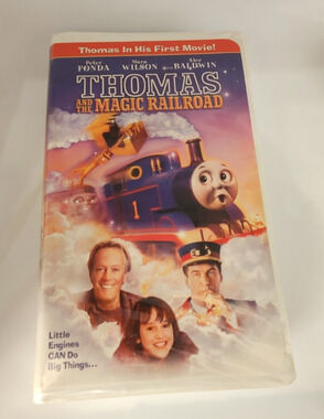 Vtg Thomas and the Magic Railroad Thomas Tank Engine Train & Friends VHS Video